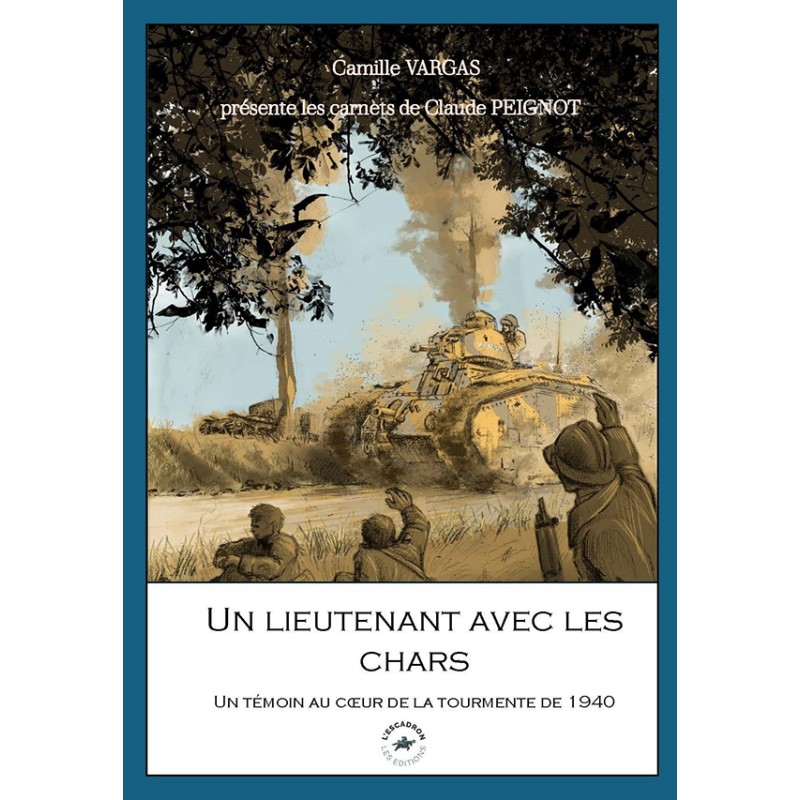 Un lieutenant avec les chars